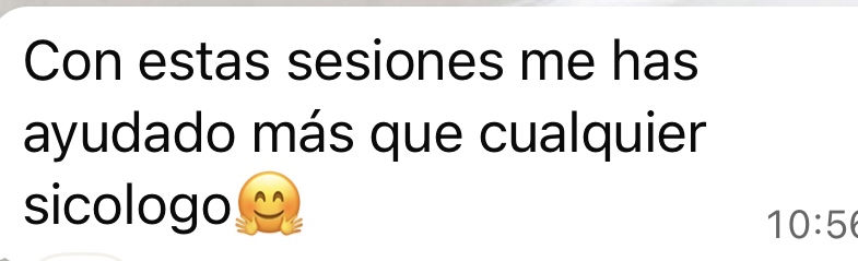 Testimonio real de una persona acompañada por Estrella Fontaneda 7