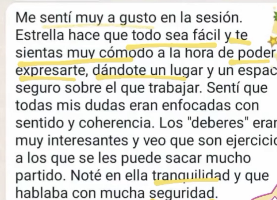 Testimonio real de una persona acompañada por Estrella Fontaneda 2
