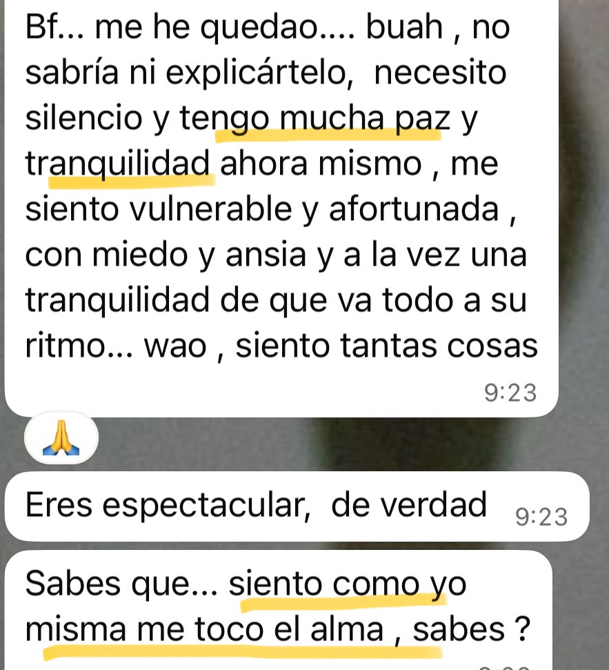 Resultado real compartido por WhatsApp 5