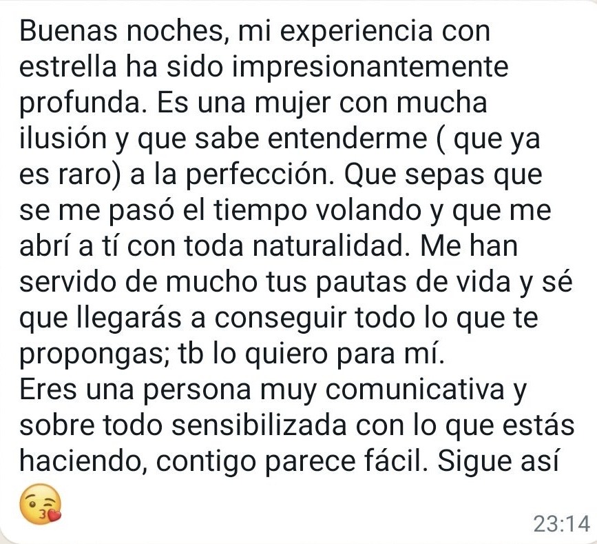 Resultado real compartido por WhatsApp 7